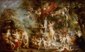 Pedro Pablo Rubens Painting - La fiesta de Venus Peter Paul Rubens